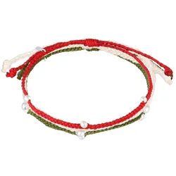 Elli Fußball Fan Set 925 Sterling Silber Armbänder & Armreife   Damen 