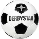derbystar Retro TT Fußball weiß/schwarz 5
