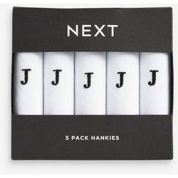 Next Taschentuch Taschentücher, 5er-Pack, (5-St) weiß