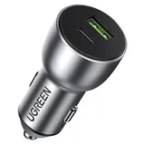 UGREEN KFZ-Ladegerät Usb/Usb Typ C 36 W 3 A Grau/Silber