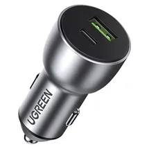 UGREEN KFZ-Ladegerät Usb/Usb Typ C 36 W 3 A Grau/Silber