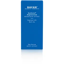 BAEHR BEAUTY CONCEPT Hyaluron+ Augenserum Roll-On 15 ml