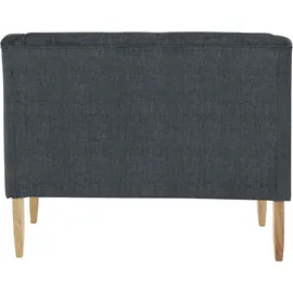 Home Affaire Küchensofa HOME AFFAIRE "Moro", blau (ocean), B:142cm H:99cm T:73cm, Microfaser in Antiklederoptik (100% Polyester), Sofas, in verschiedenen Stoffen und Farben