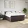 vidaXL Boxspringbett 180 x 200 cm Dunkelbraun