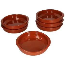 Mambocat 6er Set Cazuela mit Griffen Ton-Schale Bernd Ø 16cm Größe M Mittelalter Wikinger