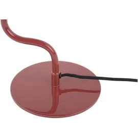 Leitmotiv Tischleuchte Twist Dunkelrot