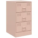 vidaXL Nachtschrank Rosa 34,5 x 39 x 62 cm Rosa