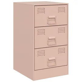 vidaXL Nachtschrank Rosa 34,5 x 39 x 62 cm Rosa