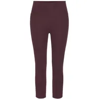 LASCANA Caprileggings Damen weinrot Gr.32/34