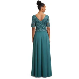 Vera Mont Abendkleid Spitze Grün 40
