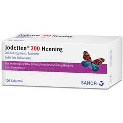 Jodetten 200 Henning Tabletten 100 St