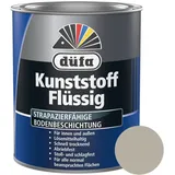 düfa Acryl-Flüssigkunststoff Kunststoff Flüssig Grau 2,5 L Flüssigkunststoff Matt, Schützt den Untergrund vor Nässe und Feuchtigkeit grau