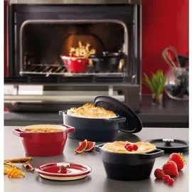 Pyrex Slow Cook Kasserolle 29 cm rot