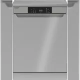 Sharp QW-NA1CF47DS Stand-Geschirrspüler (freistehend, 598 mm, Silber)
