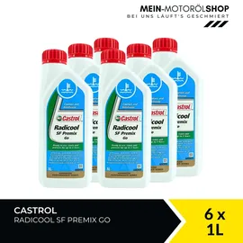 Castrol Radicool SF Premix Go Kühlmittel Coolant Antifreeze Liter = Liter