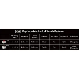 Keychron C3 Pro Red Switch US