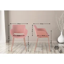 CLP Stuhl Alpena pink