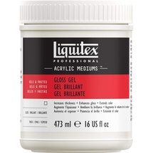 Liquitex 5716 Professional Glanz Gel Medium für Acrylfarben, erhöht von Acryl Farbbrillianz, den Glanz und die Transparenz - 473ml