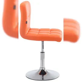 CLP 4er Set Lounger Palma V2 Kunstleder orange