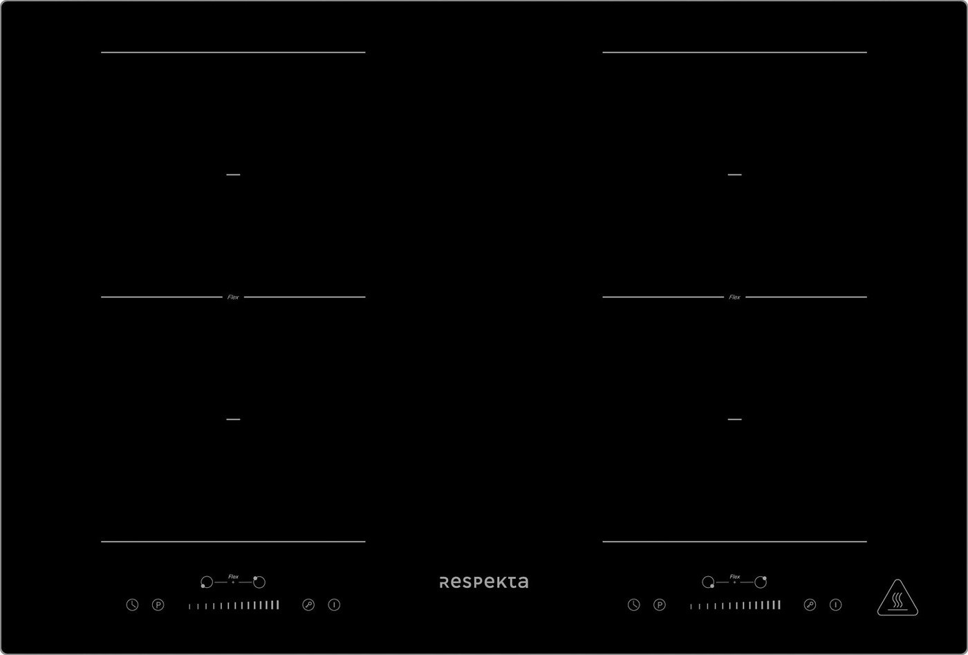 Preisvergleich Produktbild RESPEKTA Induktions-Kochfeld KM8800IF-28 schwarz