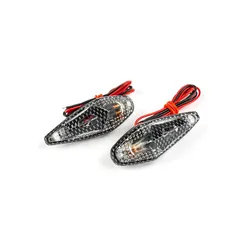 Blinker / Lampen zum Aufkleben Tropfenform Wing carbon