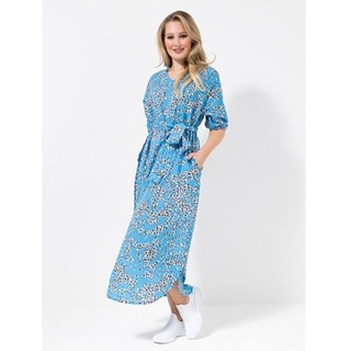 SOULS BY EYWASOULS® Maxi-Kleid, 1/2 Arm mit Seitentaschen leger weit