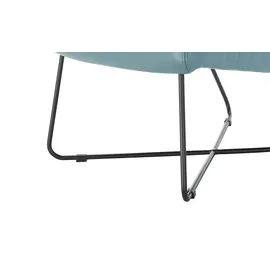Ravensberger Werkstätten Sessel RW Wing Leder 67 x 87 x 74 cm Blau