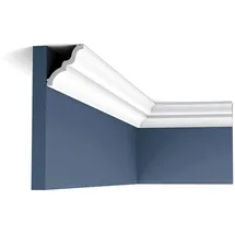 Orac Eckleiste C325 Weiß 2 St. 200 x 6,5 x 7 cm