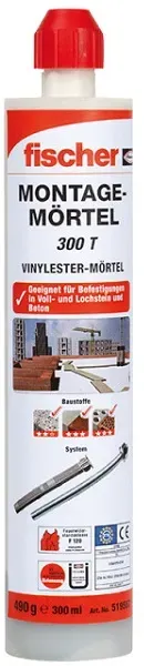 Montagemörtel für Doppelstabmattenzaun