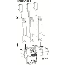 ABB DT800/AF750-S Anbauteil, kurz zur Montage von E800DU an AF580/AF750 1SAX801902R1011 DT800AF750S
