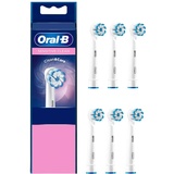 Oral B Oral-B Sensitive Clean Ersatzbürstenköpfe für elektrische Zahnbürste, 6 Stück(e) Weiß
