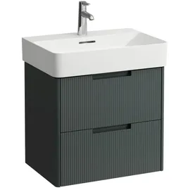 Laufen Waschtischunterschrank Juna 2 Schubladen 57,2 x 40 x 51,5 cm Verkehrsgrau
