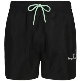 Sergio Tacchini Badeshorts GUACETO Swimshort Schwarz/Grün XL