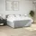 vidaXL Boxspringbett 180 x 200 cm Hellgrau