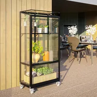 Vitavia Polis 350 0,81 x 0,43 x 1,66 m schwarz inkl. Rollfundament