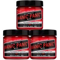 Manic Panic Rock'N'Roll Red Classic Creme, Vegan, Cruelty Free, Semi Permanent Hair Dye x 118ml