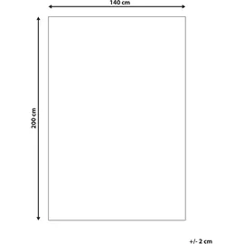 Beliani Teppich Ezine 140 x 200 cm