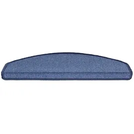 vidaXL Stufenmatten 30 Stk. 65x24x4 cm Blau Halbrund Groß