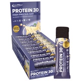 Ironmaxx Protein 30 Eiweißriegel - Blueberry 24 x 35g | palmölfreier Proteinriegel mit Vitaminen | für zuckerreduzierte und Low-Carb-Ernährung geeignet