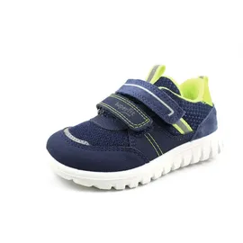 superfit SPORT7 Mini Sneaker, BLAU/GELB 8010, 25 EU