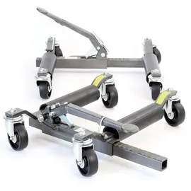XPOtool Wagenheber Aluminium 30 cm grau 2er Set