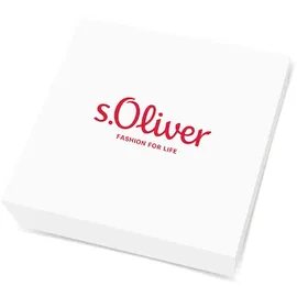 s.Oliver Damen Armreif Set 2038894 dreiteilig Edelstahl Gelbgold + Roségold IP