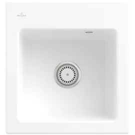 Villeroy & Boch Subway 45 XS weiß alpin + Handbetätigung + Lochbohrungen