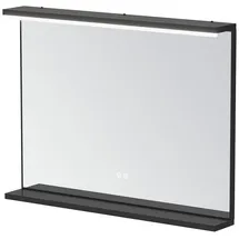 AQUABATOS Badspiegel mit Beleuchtung 100x70cm Badezimmerspiegel Antibeschlag Dimmbar Touch Schalter Lichtspiegel Wandspiegel Kaltweiß Spiegel heizung beschlagfrei