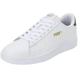 Puma Smash v2 L puma white-peacoat-puma team gold 37