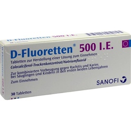Zentiva Pharma GmbH D-Fluoretten 500