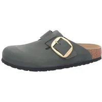 Birkenstock Schuhe Boston Big Buckle Thyme, 1028033 - Grün