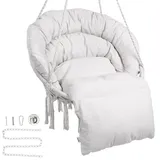 Vevor Hängesessel 150 kg Tragkraft Beige