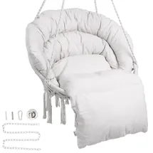 Vevor Hängesessel 150 kg Tragkraft Beige