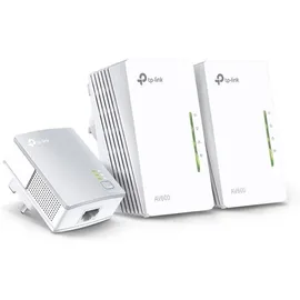 TP-Link AV500 WLAN Powerline Extender TL-WPA4220T Network Kit 500 Mbps 3 Adapter
